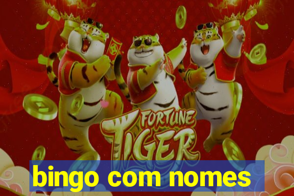 bingo com nomes